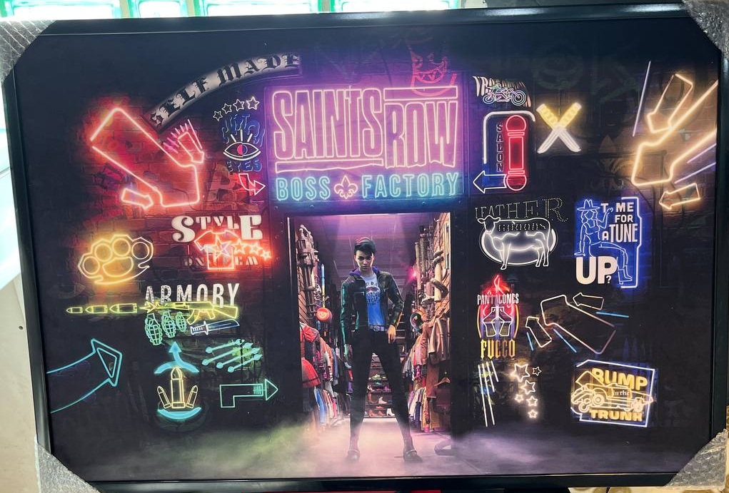 پوستر طرح گیم Saintsrow